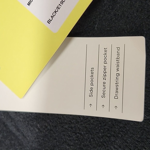 NWT All in Motion Men's Microfleece Black Jogger Pants Size 3XL Pockets - Picture 4 of 10